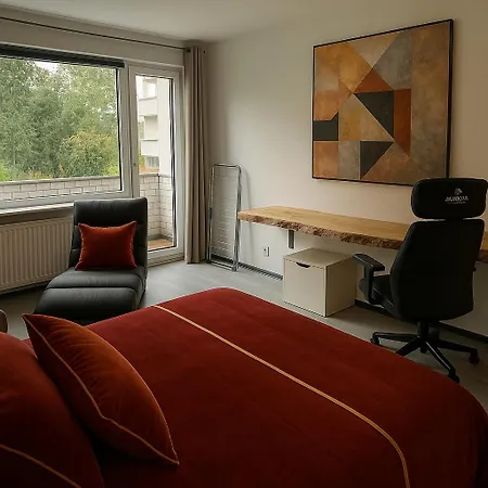 Gemütliche 1,5 Zimmer-oase Im Schönen Grünen Frohnhausen Apartment